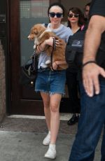 MILEY CYRUS Leaves Her Hotel in New York
