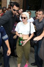 MILEY CYRUS Leaves Her New York