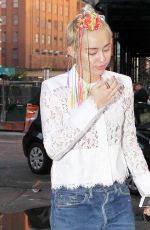 MILEY CYRUS Out and About in New York 0308