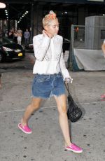 MILEY CYRUS Out and About in New York 0308