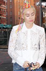 MILEY CYRUS Out and About in New York 0308