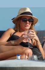 MILLIE MACKINTOSH in Bikini at a Pool in Ibiza