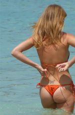 MILLIE MACKINTOSH in Bkini at a Beach in Ibiza