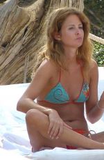 MILLIE MACKINTOSH in Bkini at a Beach in Ibiza
