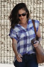 MINKA KELLY in Jeans Out and About in Los Angeles