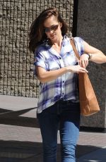 MINKA KELLY in Jeans Out and About in Los Angeles