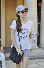 MIRANDA COSGROVE in Shorts at The Grove in West Hollywood