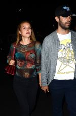 NATALIE PORTMAN Arrives at Beyonce and Jay Z Concert in Los Angeles