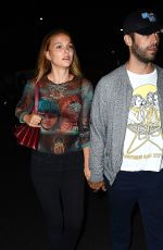 NATALIE PORTMAN Arrives at Beyonce and Jay Z Concert in Los Angeles