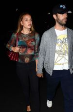 NATALIE PORTMAN Arrives at Beyonce and Jay Z Concert in Los Angeles