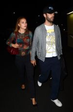 NATALIE PORTMAN Arrives at Beyonce and Jay Z Concert in Los Angeles