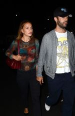 NATALIE PORTMAN Arrives at Beyonce and Jay Z Concert in Los Angeles
