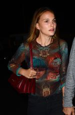 NATALIE PORTMAN Arrives at Beyonce and Jay Z Concert in Los Angeles