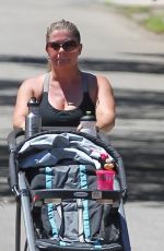 NICOLE EGGERT Out amd About in Los Angeles