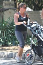 NICOLE EGGERT Out amd About in Los Angeles
