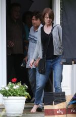 NICOLE KIDMAN on the Set of The Family Fang