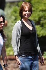 NICOLE KIDMAN on the Set of The Family Fang