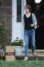 NICOLE KIDMAN on the Set of The Family Fang