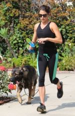 NIKKI REED Out Hiking in Los Angeles