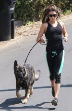 NIKKI REED Out Hiking in Los Angeles