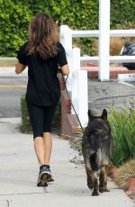 NIKKI REED Out Jogging in Los Angeles 0808