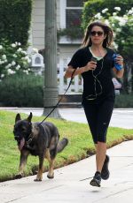 NIKKI REED Out Jogging in Los Angeles 0808