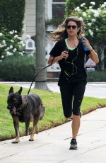 NIKKI REED Out Jogging in Los Angeles 0808