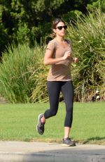 NIKKI REED Out Jogging in Studio City 0908