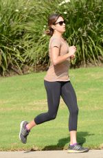 NIKKI REED Out Jogging in Studio City 0908