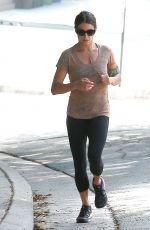 NIKKI REED Out Jogging in Studio City 0908