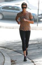 NIKKI REED Out Jogging in Studio City 0908