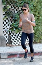 NIKKI REED Out Jogging in Studio City 0908