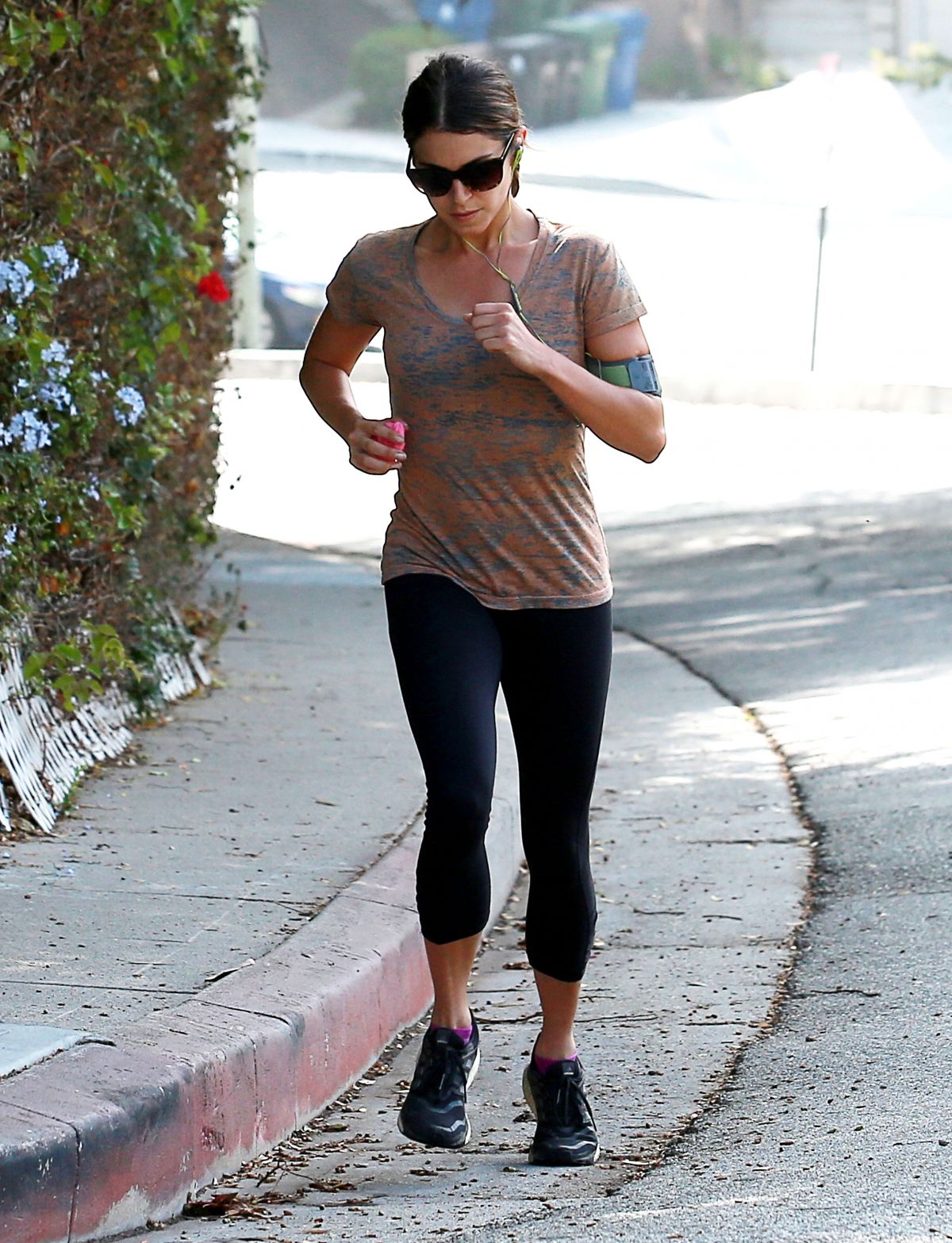 NIKKI REED Out Jogging in Studio City – HawtCelebs
