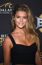 NINA AGDAL at Big Knockout Boxing Inaugural Event in Las Vegas