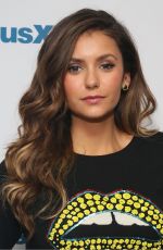 NINA DOBREV at SiriusXM Studios in New York