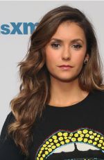 NINA DOBREV at SiriusXM Studios in New York