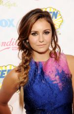 NINA DOBREV at Teen Choice Awards 2014 in Los Angeles