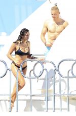 NINA DOBREV in Bikini at a Yacht in Ibiza