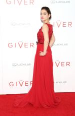 ODEYA RUSH at The Giver Premiere in New York