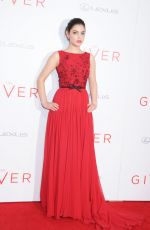ODEYA RUSH at The Giver Premiere in New York