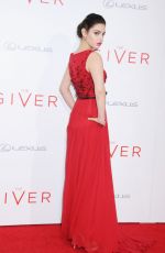 ODEYA RUSH at The Giver Premiere in New York