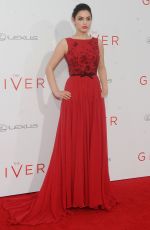 ODEYA RUSH at The Giver Premiere in New York