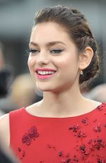 ODEYA RUSH at The Giver Premiere in New York