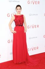 ODEYA RUSH at The Giver Premiere in New York