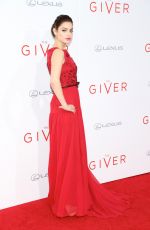 ODEYA RUSH at The Giver Premiere in New York