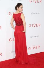 ODEYA RUSH at The Giver Premiere in New York