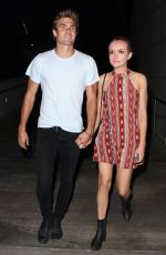 OLIVIA COOKE Arrives at Staples Center in Los ANbf