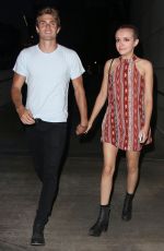 OLIVIA COOKE Arrives at Staples Center in Los ANbf