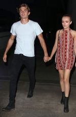 OLIVIA COOKE Arrives at Staples Center in Los ANbf