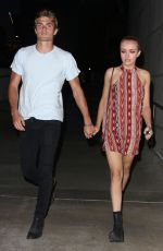 OLIVIA COOKE Arrives at Staples Center in Los ANbf